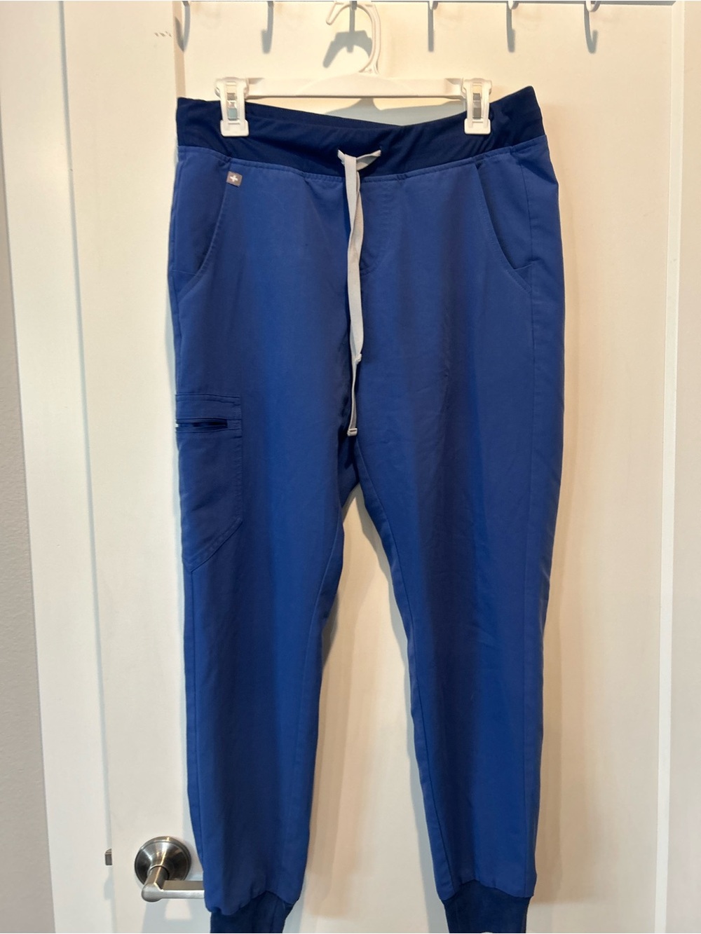 Figs Technical Collection Scrub Joggers in Denim Blue